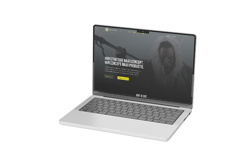 Mockup klant website qvth.nl
